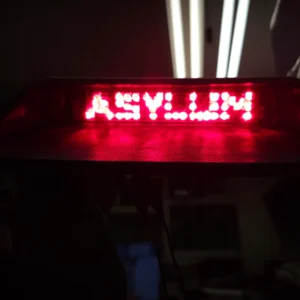 Asylum Mustang 86-93 LED Coupe 3rd Brake Light Insert